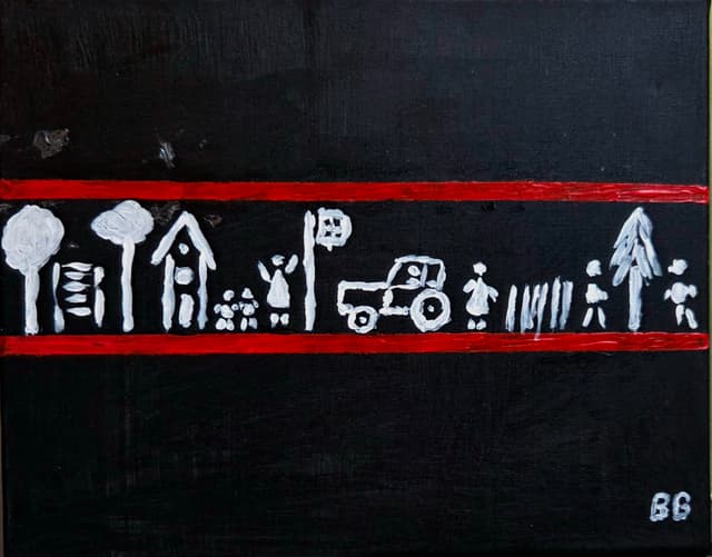 Livet mellan två röda linjer